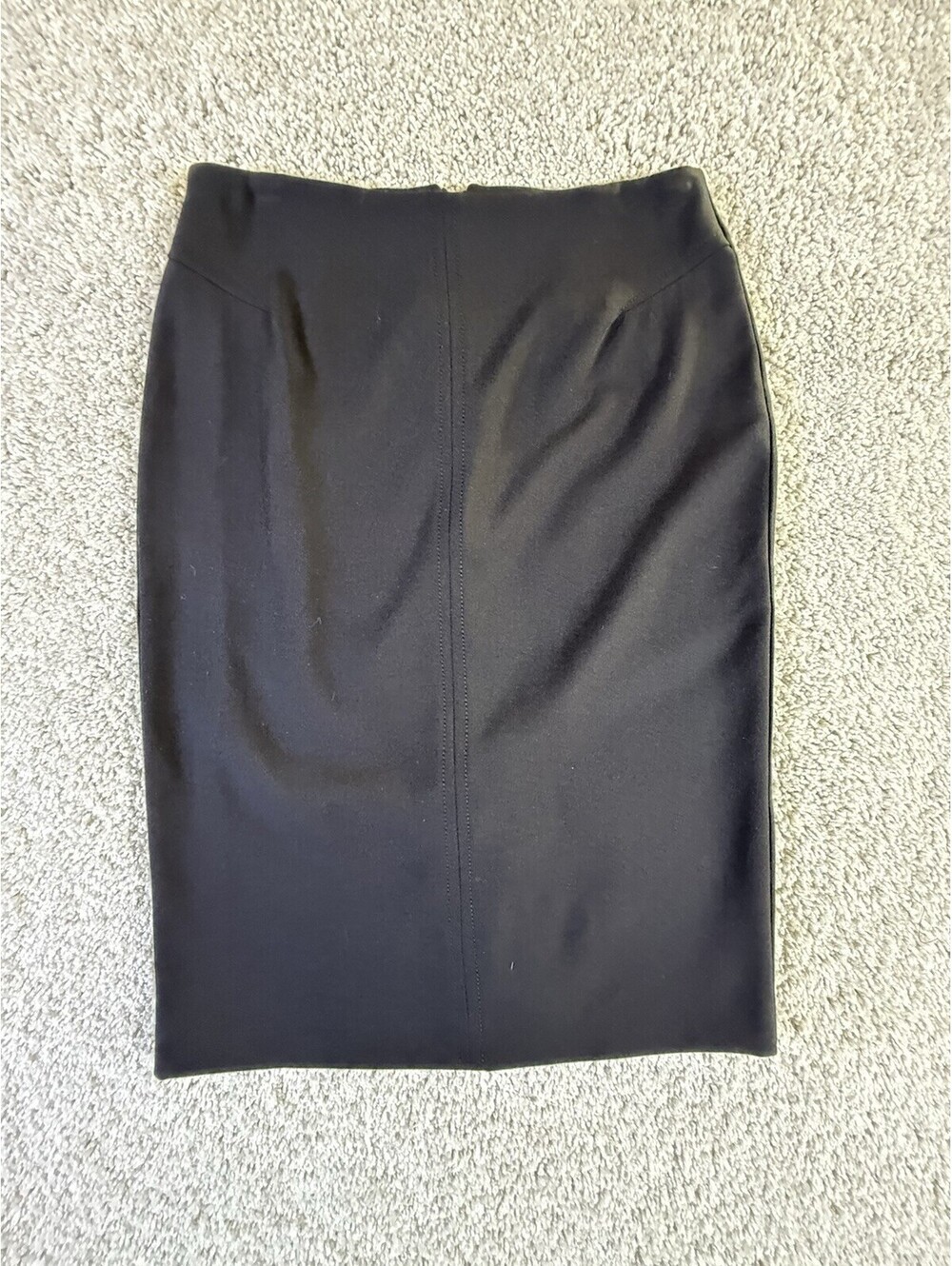 White House Black Market Skirt Women’s Size 0 Black Pencil Wool Blend